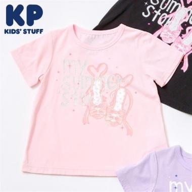 サンダル プリント半袖Ｔシャツ