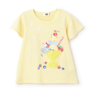 mimiちゃん＆パフェ 半袖Ｔシャツ