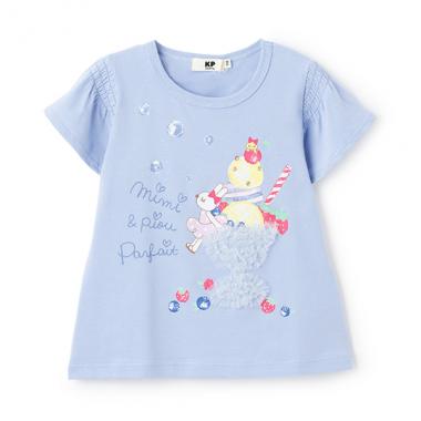 mimiちゃん＆パフェ 半袖Ｔシャツ