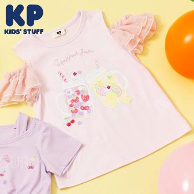 ジュースプリント キシリトール加工Tシャツ