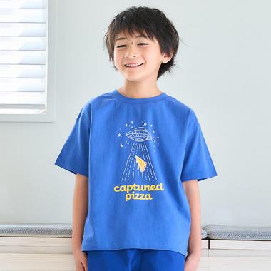 ［大人気につき再入荷！］【綿100%】【365D.】OFUZAKEグラフィックワイド半T