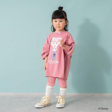 【ズートピア】ワッペン刺しゅうビッグ半T