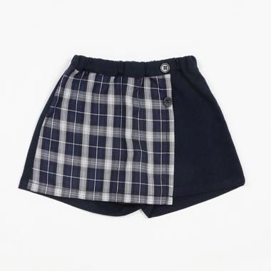 チェックラップパンツ