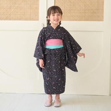 柄アソート・簡単着付け♪セパレート浴衣(帯2枚セット)