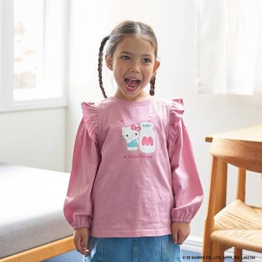 【予約商品】【サンリオキャラクターズ】【どちらが前でもOK】【ソフトコットン】Tシャツ