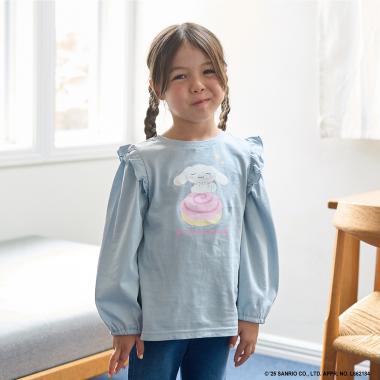 【予約商品】【サンリオキャラクターズ】【どちらが前でもOK】【ソフトコットン】Tシャツ