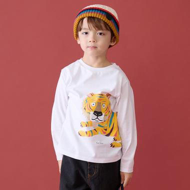 タイガーギミック長袖Tシャツ