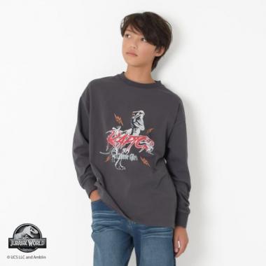 【ジュラシック・ワールド】ヴィンテージ加工天竺アソートTシャツ