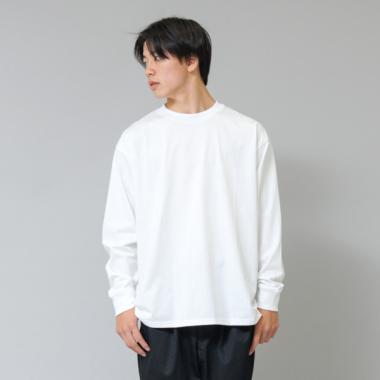 スムース・シンプル長袖Tシャツ
