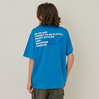 【大人向けサイズあり】【プチプラ】バックプリント半袖Tシャツ