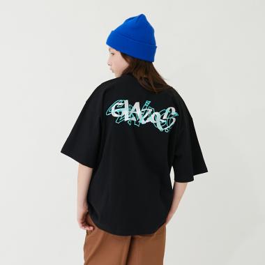【ヘビーウェイト天竺】グラフィティロゴプリントTシャツ