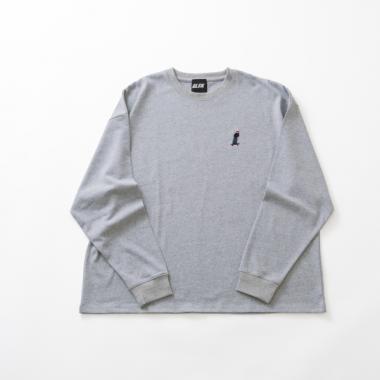 【GLSW.】【ヘビーウェイト天竺】アソート刺繍ロゴ長袖Tシャツ