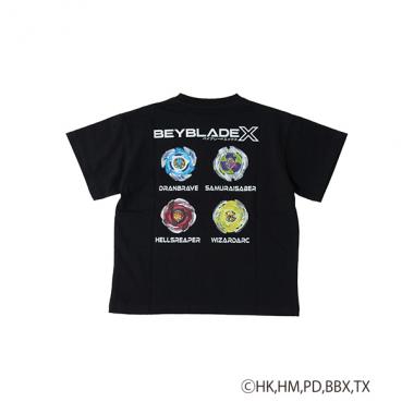 【SKIT0LY】【BAYBLADE X】プリント半袖Tシャツ