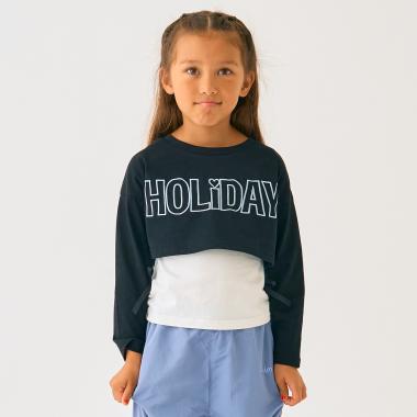 重ね着Tシャツ