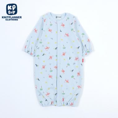 サルプリント総柄スムース2WAYドレス(Free50-70cm)