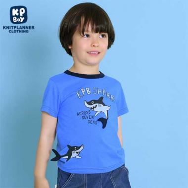 サメモチーフの半袖Tシャツ(100～130)