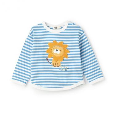 ライオンボーダー長袖Tシャツ