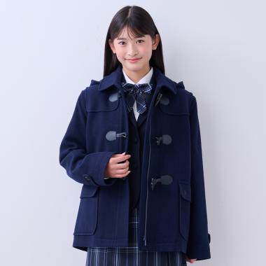 【予約商品/11月中旬～下旬お届け予定】【軽量キルティング裏地】ミドルダッフルコート
