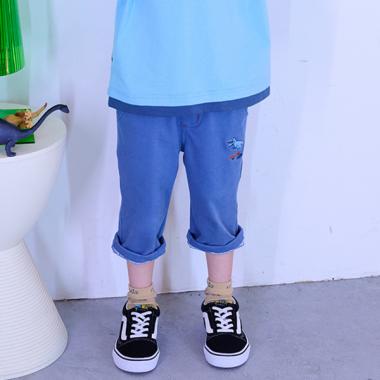 スケボーザウルス6分丈パンツ