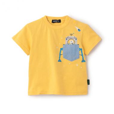 胸ポケット半袖Tシャツ【JAXA LABEL】
