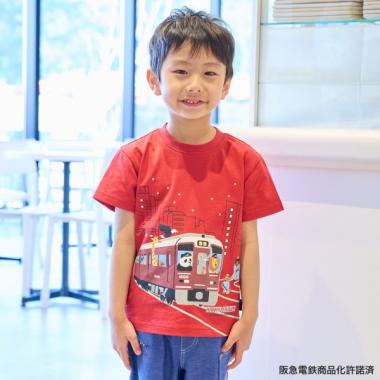 【阪急電鉄】蓄光プリント半袖Tシャツ