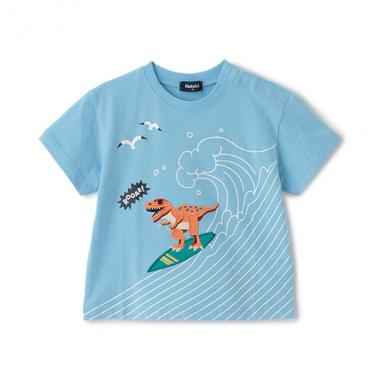 サーフィンザウルス半袖Tシャツ