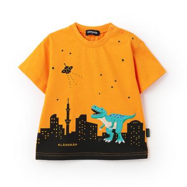 【人気商品再入荷】【直営店で取り扱い無し】街と恐竜半袖Tシャツ