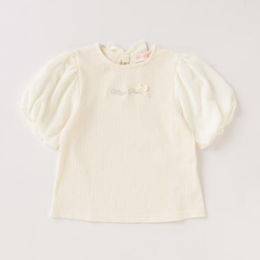 ロゴボリューム袖Tシャツ