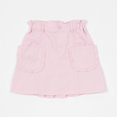 【人気商品再入荷】【直営店で取り扱い無し】後フリル台形スカート