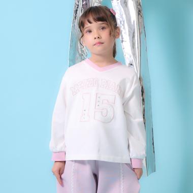 レースナンバリング　長袖Tシャツ