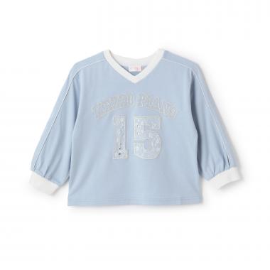 レースナンバリング　長袖Tシャツ