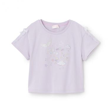 エンジェルモチーフ　半袖Tシャツ