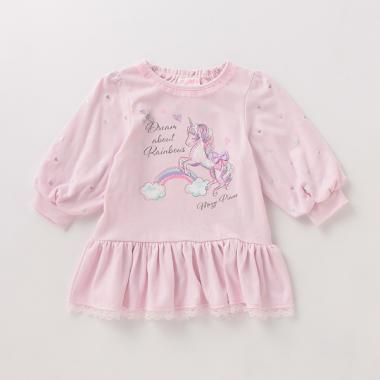 【人気商品再入荷】【直営店で取り扱い無し】 7分袖ユニコーンTシャツ