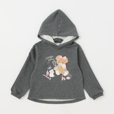 【人気商品再入荷】【直営店で取り扱い無し】クマモチーフパーカ