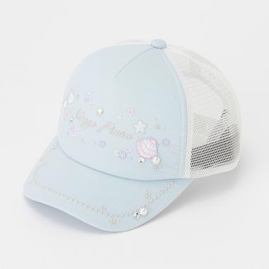 【人気商品再入荷】【直営店で取り扱い無し】グラデーションシェル刺　メッシュキャップ