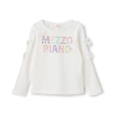 【人気商品再入荷】【直営店で取り扱い無し】花ロゴ　長袖Ｔシャツ