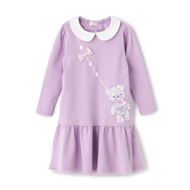 【人気商品再入荷】【直営店で取り扱い無し】花クマポシェット　カットワンピース