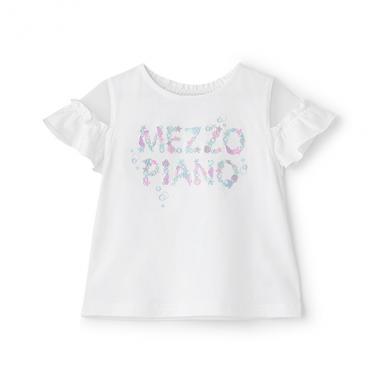 【人気商品再入荷】【直営店で取り扱い無し】海モチーフロゴ刺しゅう　半袖Tシャツ