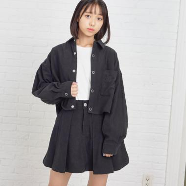 【SETUP可能 】ソフトコーデュロイシャツジャケット
