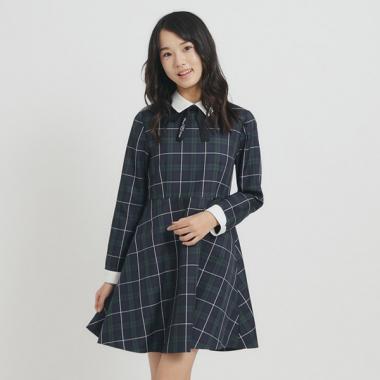 【25年入卒・セレモニー・卒服】衿付きワンピース