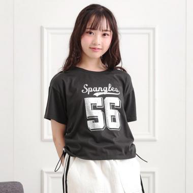 サイドアジャスターナンバリングTシャツ
