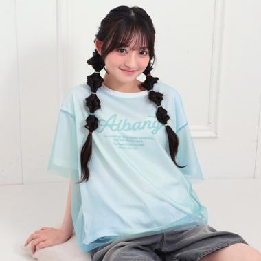チュールドッキングビッグTシャツ