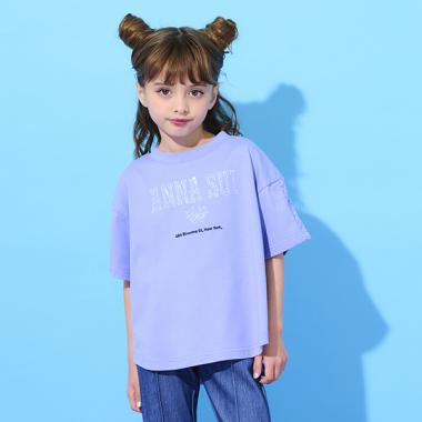 ラインストーンロゴTシャツ