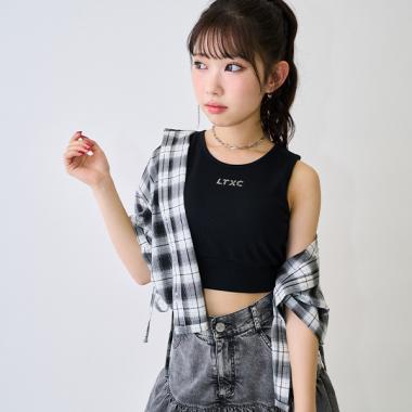 サイドドロスト半袖シャツ