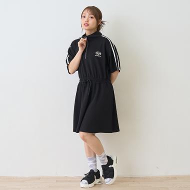 冷感トラックワンピース