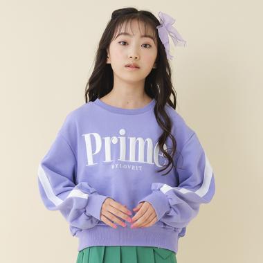 Prime刺しゅうロゴショート丈プルオーバー