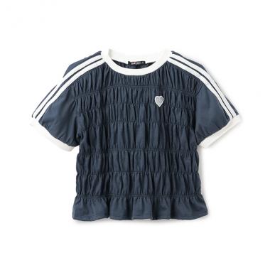 【大好評につき再入荷】シャーリングTシャツ