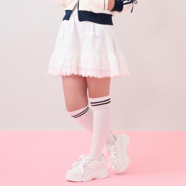 レースティアードスカート