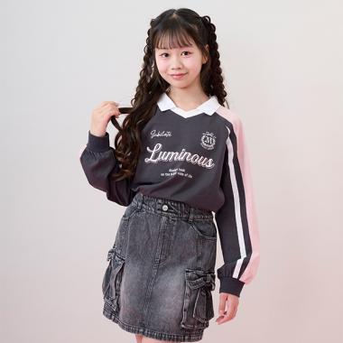 衿つきゲームTシャツ