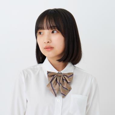 【卒服】【セレモニー】レジメンタル柄リボンタイ